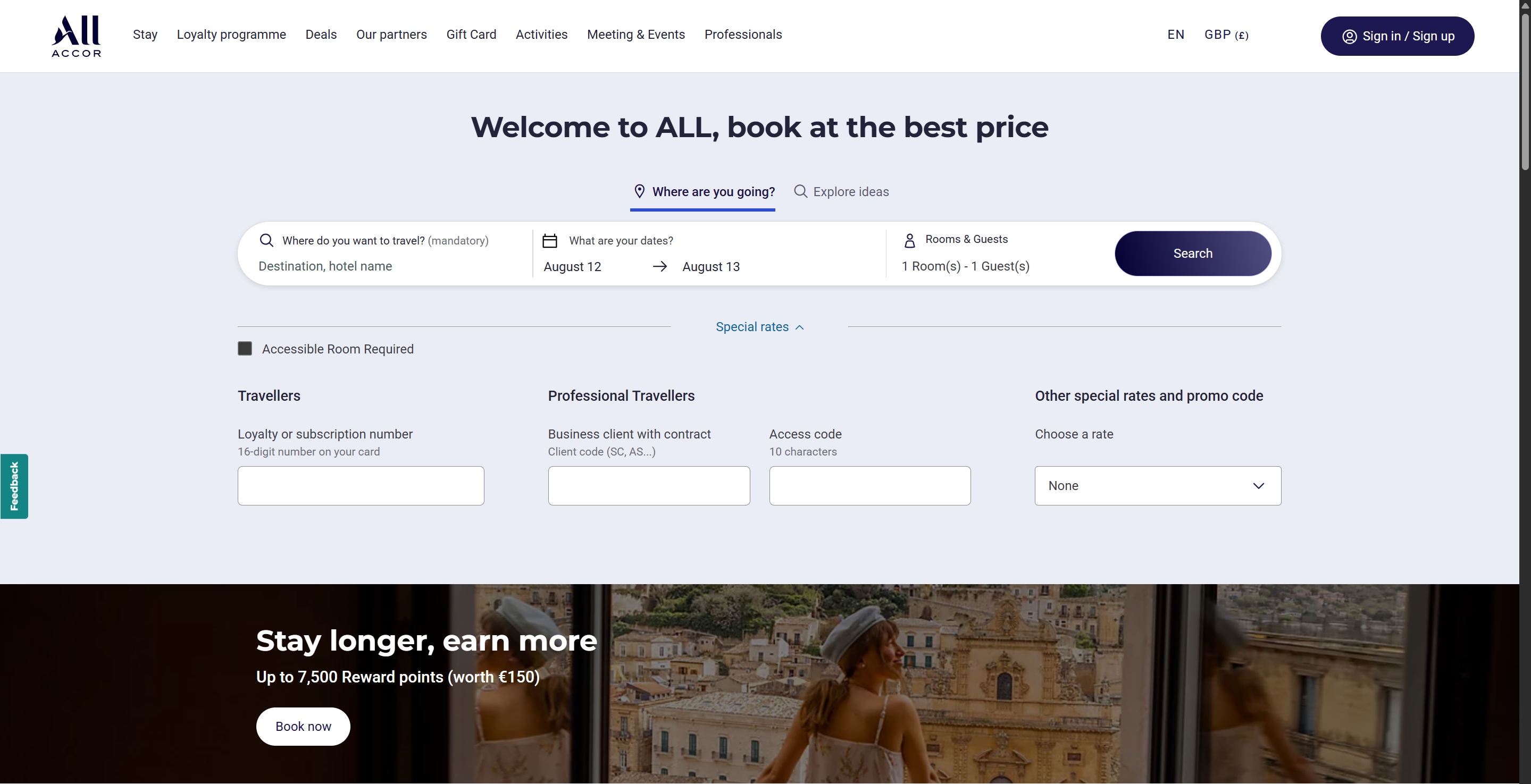 Accor ALL — зонтичный портал